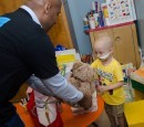 Chevrolet donating teddy bears to children