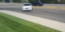 BMW M3 near crash