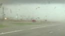 Teen driving through Texas tornado
