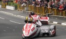 A view of the sidecar race of the 2013 Isle of Man TT