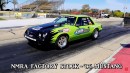 1986 Ford Mustang with 280ci F-150 swap at Byron Dragway on Race Your Ride