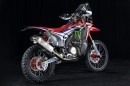 HRC CRF450 Rally with Termignoni exhaust