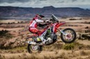 HRC CRF450 Rally with Termignoni exhaust