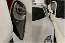 Woman crashes BMW into husband Ferrari GTC4Lusso, Porsche 918 Spyder after argument