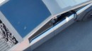 Tesla Cybertruck Prototype Reveals Massive Windshield Wiper