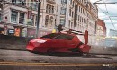Tesla flying car
