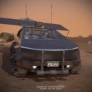 Tesla Cybertruck Mars rover