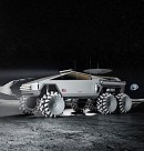 Tesla Cybertruck Moon rover