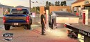 Tesla Cybertruck broke down at Supercharger station in Mojave, California