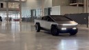Tesla Cybertruck prototype demonstrates all-wheel steering