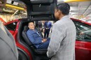 The prime minister of Thailand, Srettha Thavisin, visited Tesla Fremont