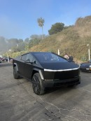 Tesla Cybertruck in Stealth Matte Gray