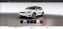Tesla Model X color options