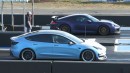 Tesla vs Porsche vs Audi on Wheels Plus