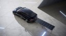EV Solar Kits solar kit on a Tesla (rendering)