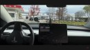 The first driving video of Tesla's end-to-end-AI FSD Beta V12.1