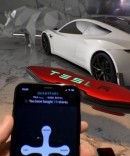 Tesla Hoverboard rendering