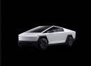 Tesla Cybertruck in Satin White