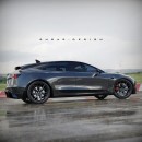 Tesla Model 3 Highland hatchback rendering
