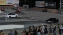 Tesla Model 3 vs BMW M3 drag race on Wheels Plus
