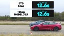 Tesla Model 3 Long Range vs. BYD Seal