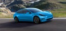 Tesla Model 3 in different colors