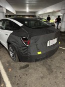 Tesla Model 3 Refresh prototype spotted with intriguing front modifications