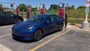 Tesla Model 3 RWD with LFP battery takes the 70-mph range test