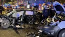 Tesla Model 3 Crashes in Paris Allegedly Due to Sudden Unintended Acceleration