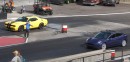 Tesla Model 3 Drag Races Dodge Challenger Hellcat