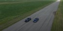 Tesla Model S vs. Nissan GT-R drag race