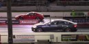 Tesla Model S vs Bentley Continental GT drag race