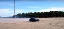 Tesla Model S Drifting