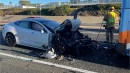 Tesla Model S crashes against bus in Newport Beach: was Autopilot involved?