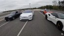 Tesla Model S Long Range drags Corvette Z06, 850 hp BMW M5 on DragTimes