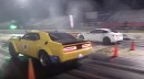 Tesla Model S P100D Drag Races Dodge Demon
