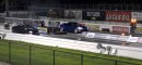 Tesla Model S P100D vs. 2014 Mustang Shelby GT500 1/4-Mile Drag Race