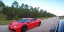 Tesla Model S P100D vs Lamborghini Huracan Drag Racing