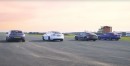 Tesla Model S P100D vs Mercedes-AMG GT 63 S Drag Race Is a Riot