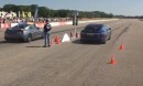 Tesla Model S P100D vs Nissan GT-R Drag Races