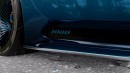 Tesla Model S Plaid 1000 slammed widebody rendering by carmstyledesign
