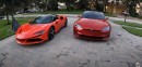 Tesla Model S Plaid Drag Races Ferrari SF90 Stradale, It's Closer Than You Think