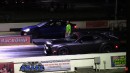 Tesla Model S Plaid Drag Races Dodge Demon on the quarter mile