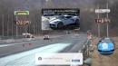 Tesla Model S Plaid Races Cadillac CTS-V