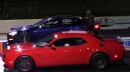 Tesla Model S Plaid takes on a Challenger Demon and other Hellcat-badged Dodge cars