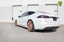 Tesla Model S on TSportline wheels