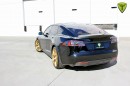 Tesla Model S on TSportline wheels