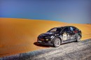 "Team Tesla Powered by RWE" in the Budapest-Bamako Rally