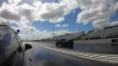 WE TRIED TO MAKE IT FAIR * Cayenne Turbo GT vs Tesla Model X Plaid 1/4 Mile Drag Race