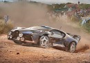 Bugatti Divo Rally Car